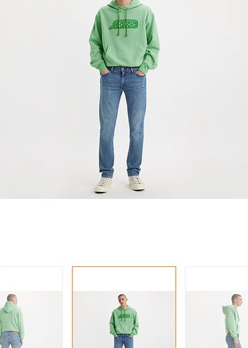 Levi's Erkek 511 Slim Jeans - Görsel 3