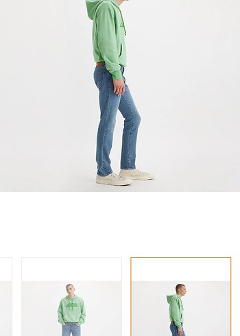 Levi's Erkek 511 Slim Jeans - Görsel 2