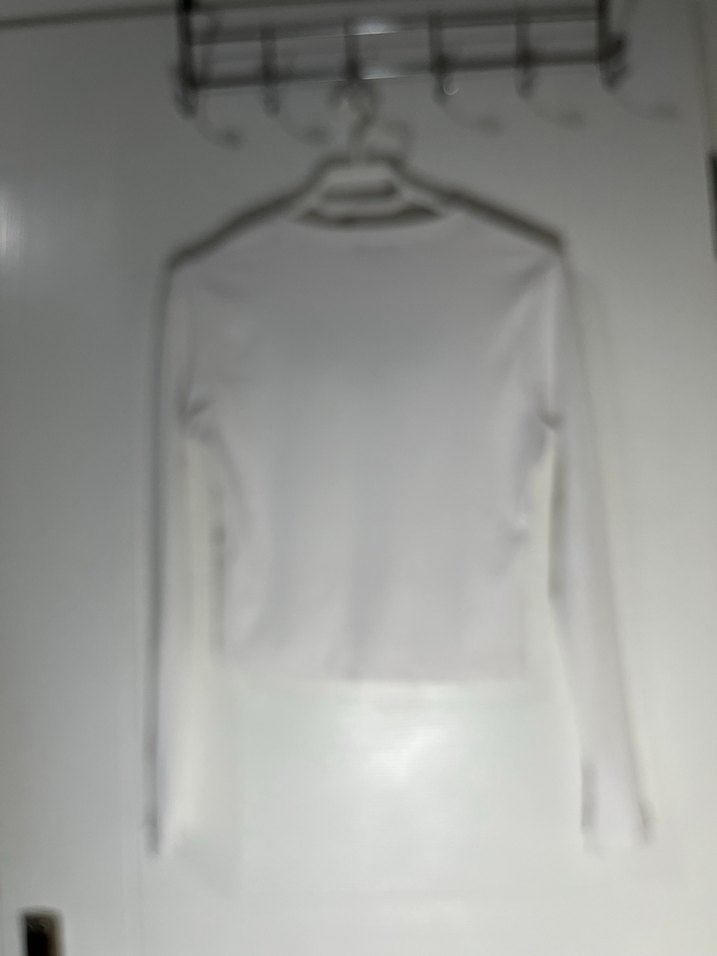 Beyaz Uzun Kollu Baskılı Tişört - Görsel 2