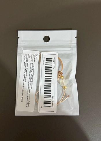 Beyaz Boncuklu Minimalist Kadın Bileklik - Görsel 2