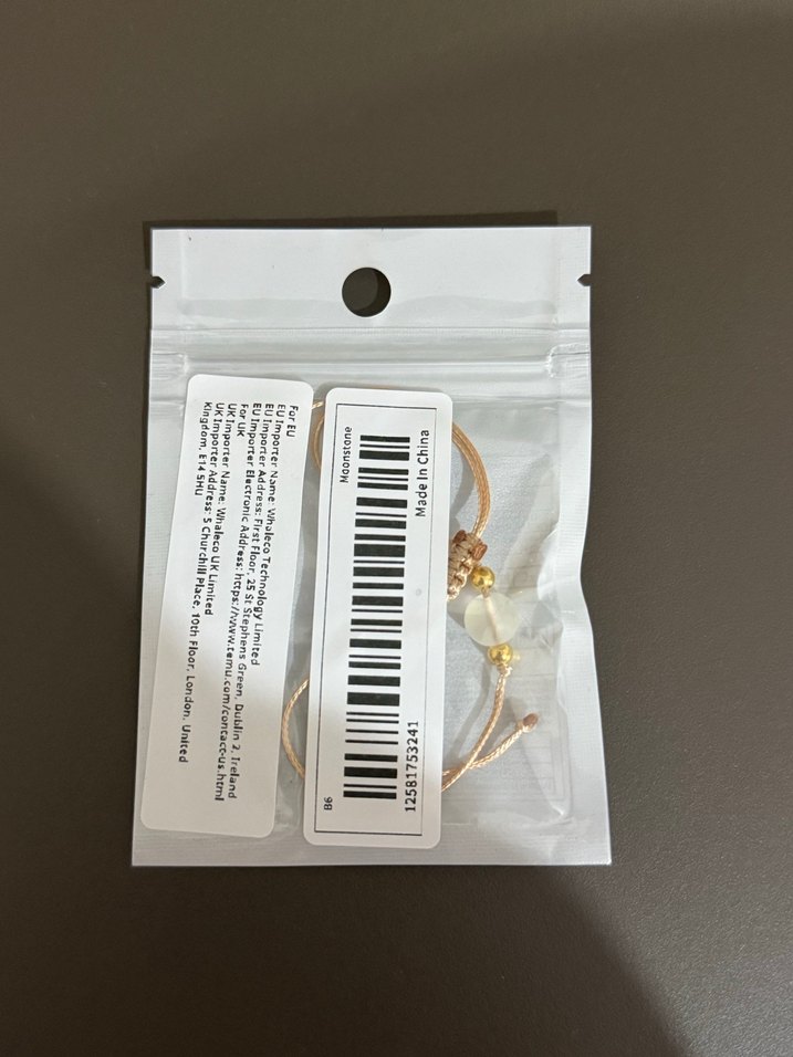 Beyaz Boncuklu Minimalist Kadın Bileklik - Görsel 2