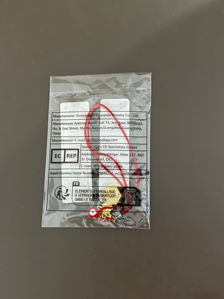 Kırmızı ip ve Detaylı Bohem Bileklik - Görsel 2