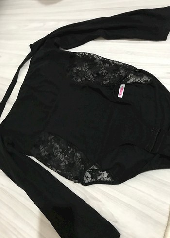 Siyah Dantelli Emzirme Korsesi - Görsel 2