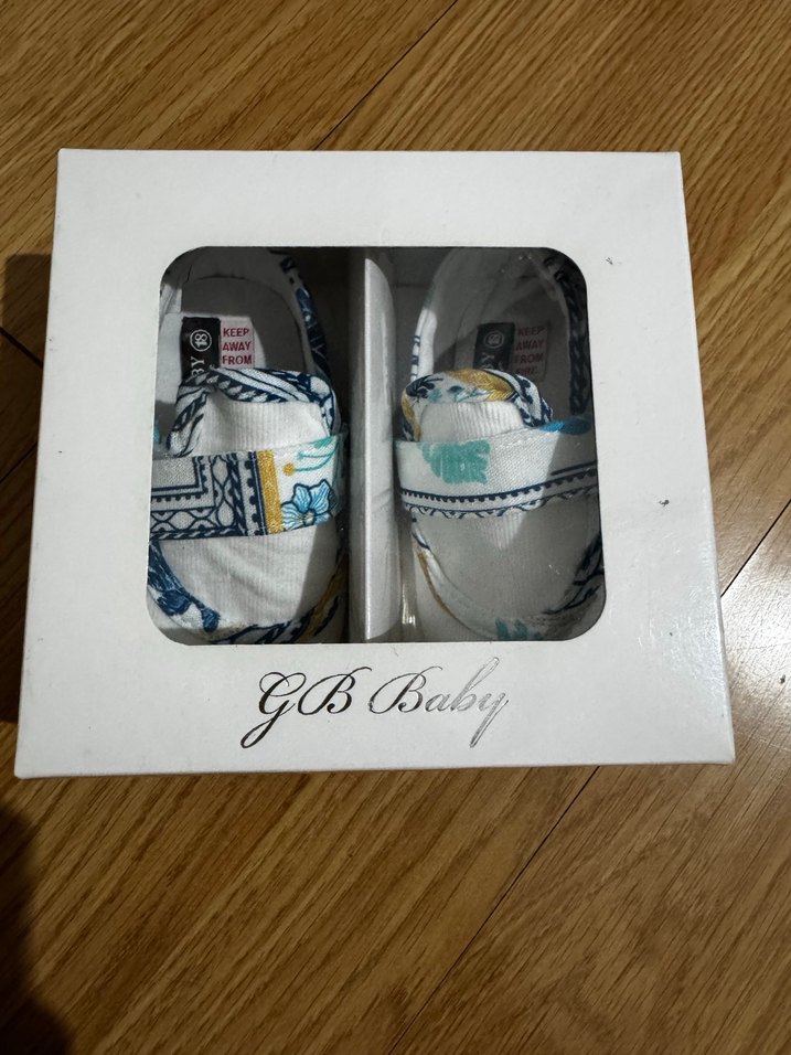 Bohem Desenli Erkek Bebek İlk Adım Ayakkabısı - Görsel 4