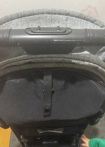 Pierre Cardin Siyah Gri Bebek Arabası - Görsel 7