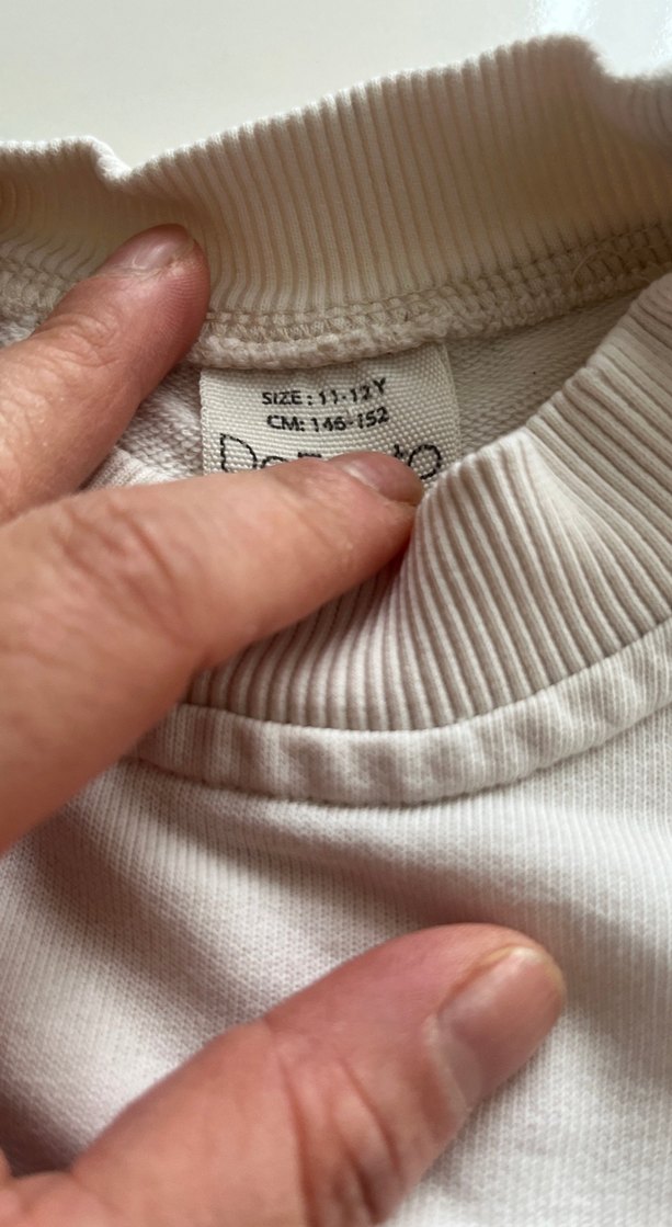 Pembe Baskılı Pamuklu Kadın Sweatshirt 2 adet - Görsel 2