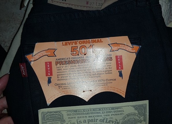 26 Beden Levi's vantage 501 jeans