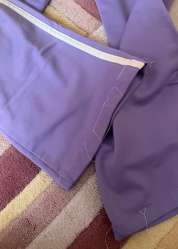 Mor Rahat Kesim Kız Eşofman Altı - Görsel 4