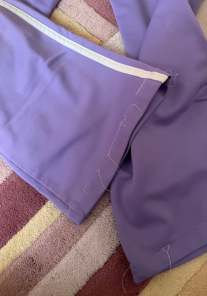 Mor Rahat Kesim Kız Eşofman Altı - Görsel 4