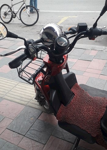 Kuba Motor Kırmızı 3500 Luk Scooter'ı - Görsel 6