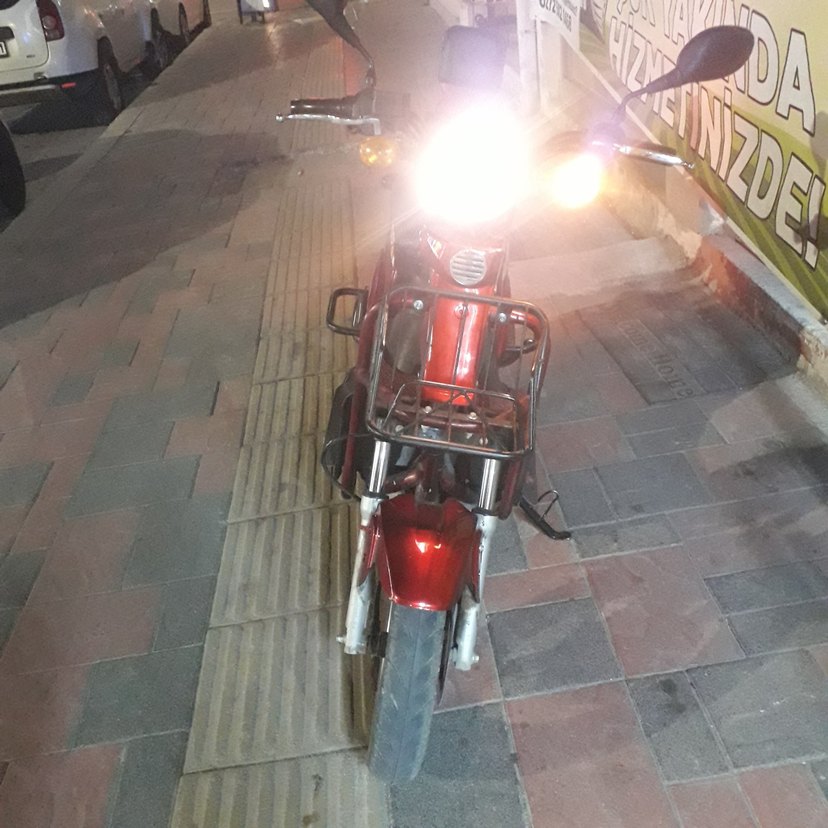 Kuba Motor Kırmızı 3500 Luk Scooter'ı - Görsel 5
