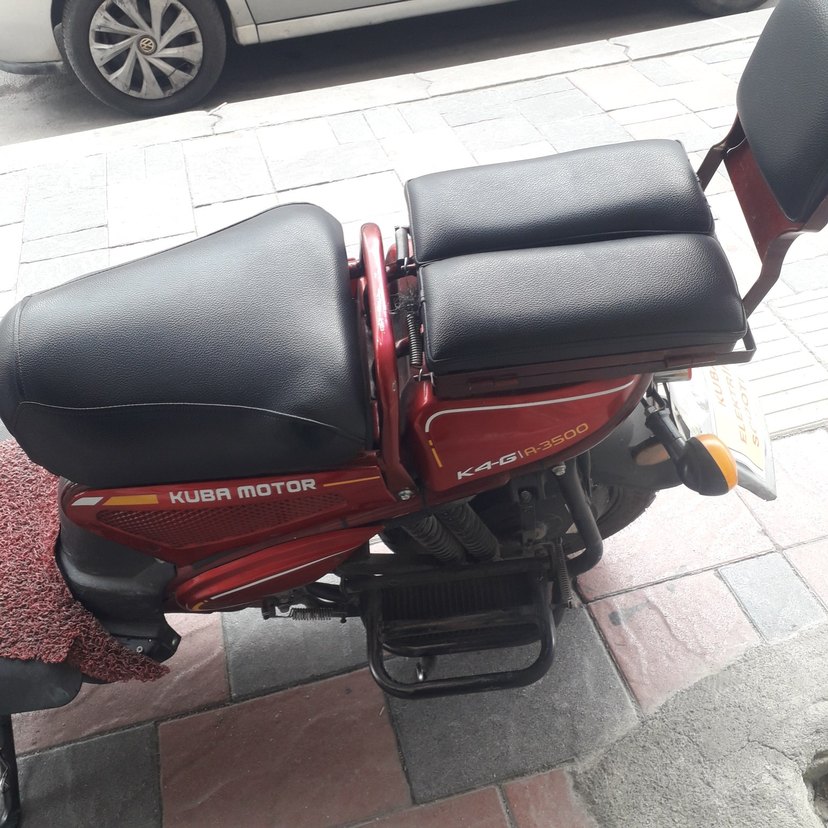 Kuba Motor Kırmızı 3500 Luk Scooter'ı - Görsel 3
