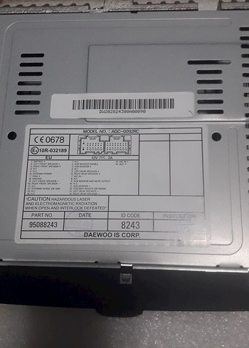 Cylon multimedya DVD player savrolet - Görsel 11