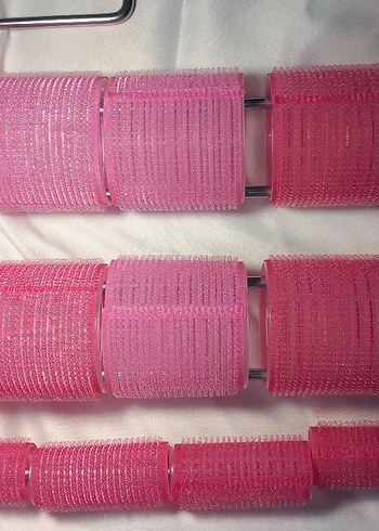 Pembe Bigudi Rulo Seti - Görsel 2
