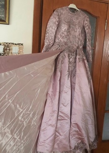 Özel Dikim Çıkabilen Uzun Kuyruklu Abiye - Görsel 4