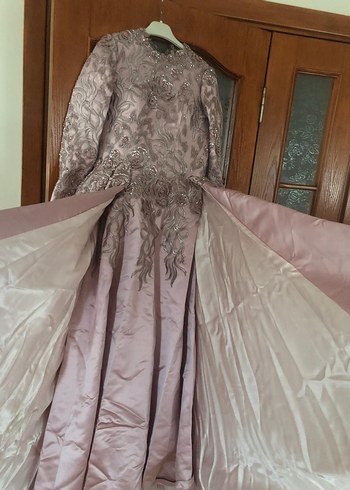 Özel Dikim Çıkabilen Uzun Kuyruklu Abiye - Görsel 3