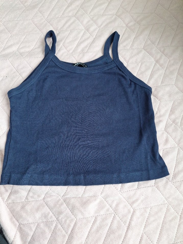 bluz lacivert defacto - Görsel 2