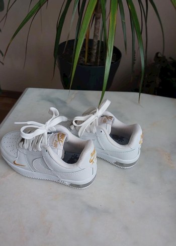 Beyaz Bağcıklı çocuk Spor Ayakkabı - Görsel 2