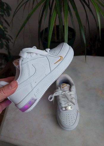 Beyaz Bağcıklı çocuk Spor Ayakkabı - Görsel 6