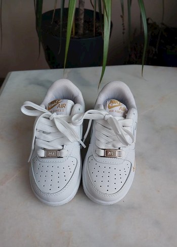 Beyaz Bağcıklı çocuk Spor Ayakkabı - Görsel 3