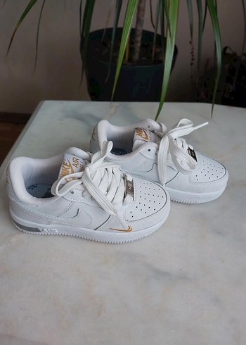 Beyaz Bağcıklı çocuk Spor Ayakkabı - Görsel 5