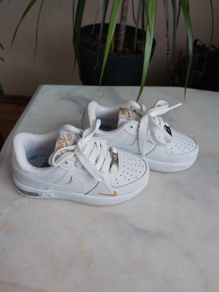 Beyaz Bağcıklı çocuk Spor Ayakkabı - Görsel 5