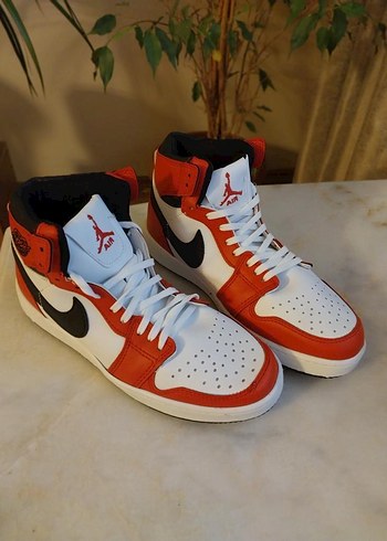 Kırmızı Siyah Nike Basketbol Ayakkabısı - Görsel 6