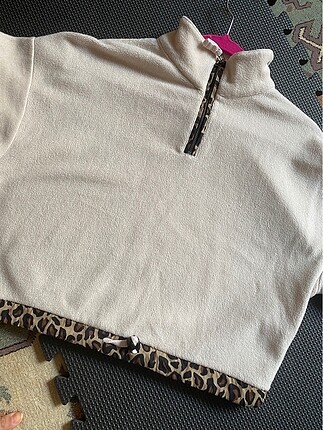 Bershka Leopar detaylo bershka sweat