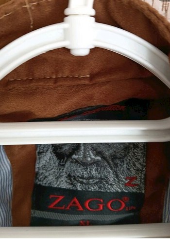 Erkek Kahverengi Süet Fermuarlı Ceket - Görsel 2