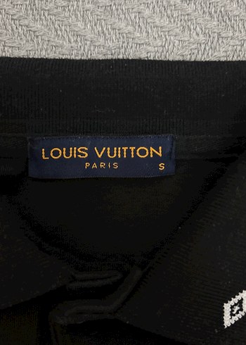 Siyah Desenli Düğmeli Erkek Polo Tişört - Görsel 2