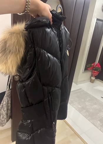 moncler kadın yelek bel detaylı - Görsel 4