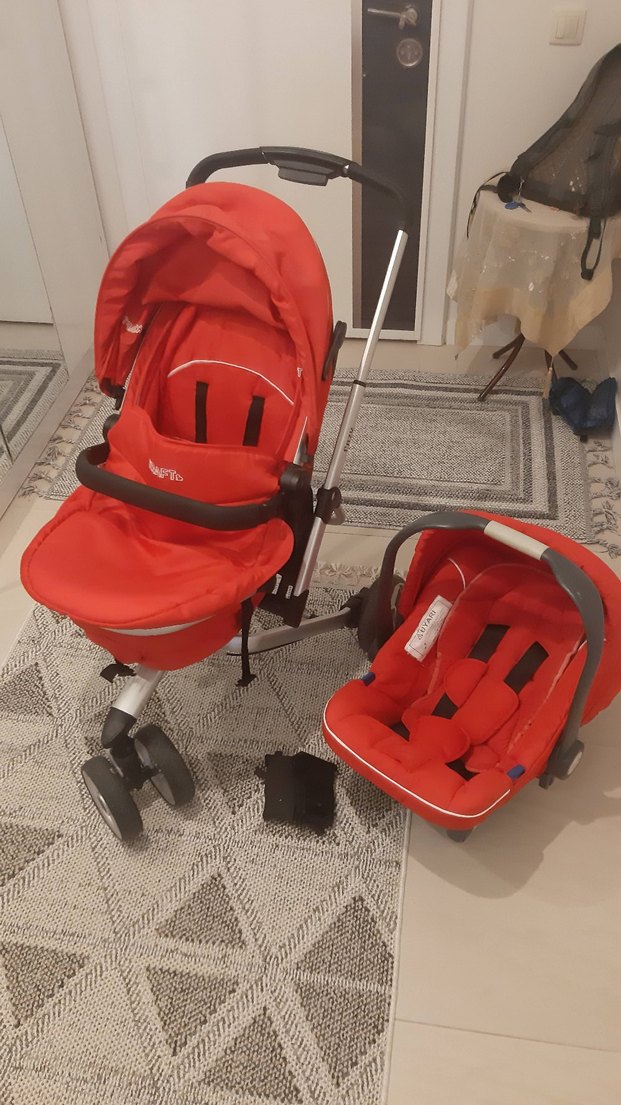 Kraft Bebek Arabası Pusetli - Görsel 2