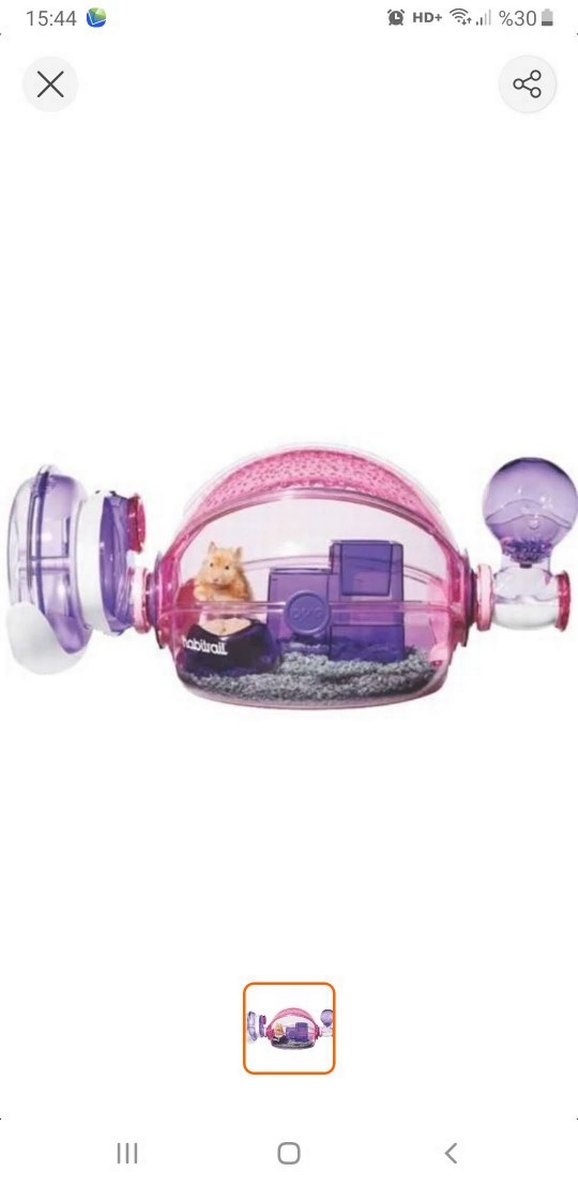 Habitrail Ovo ithal  hamster yuvası iki adet - Görsel 2