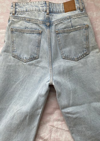 Zara yüksek bel yırtık kot pantolon - Görsel 6