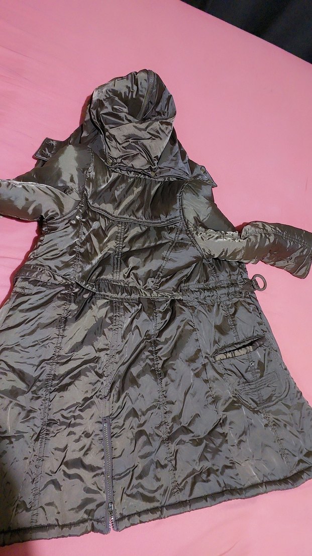 kiz çocuk  Uzun Fermuarlı mont - Görsel 2