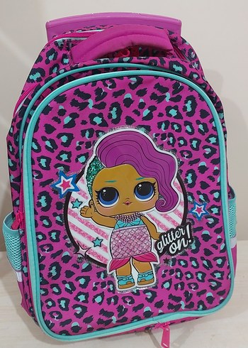 Renkli Pembe kiz Çocuk Okul Çantası - Görsel 5