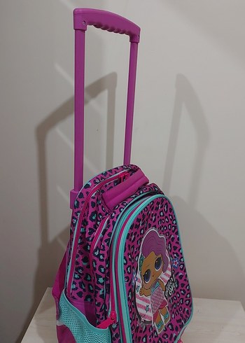 Renkli Pembe kiz Çocuk Okul Çantası - Görsel 2