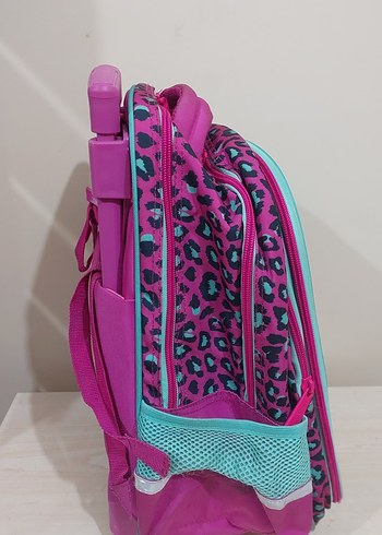 Renkli Pembe kiz Çocuk Okul Çantası - Görsel 4