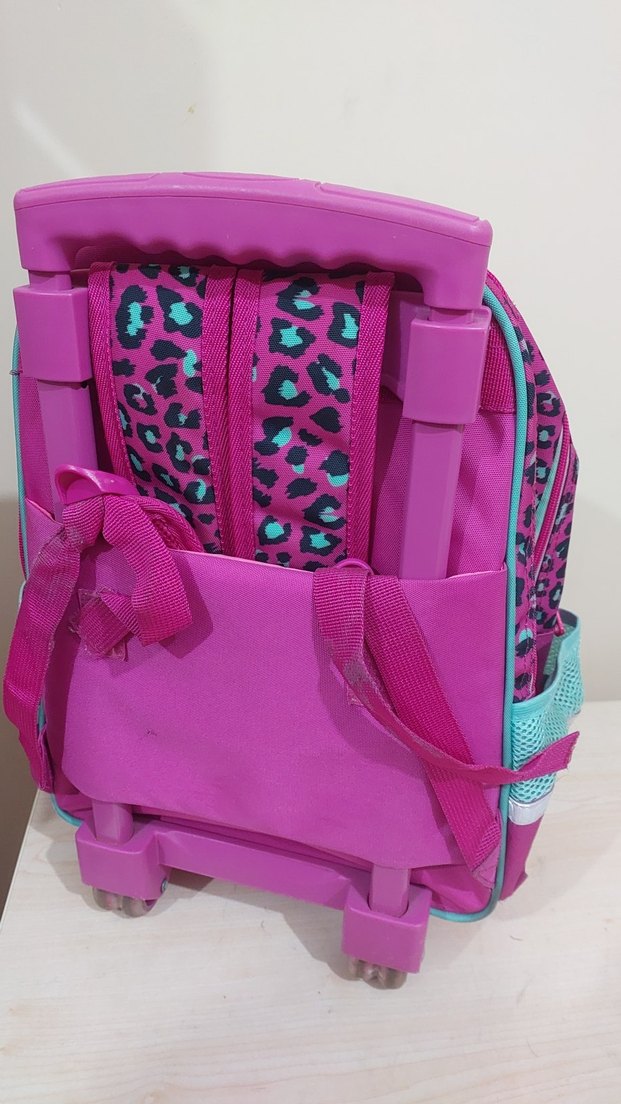 Renkli Pembe kiz Çocuk Okul Çantası - Görsel 3