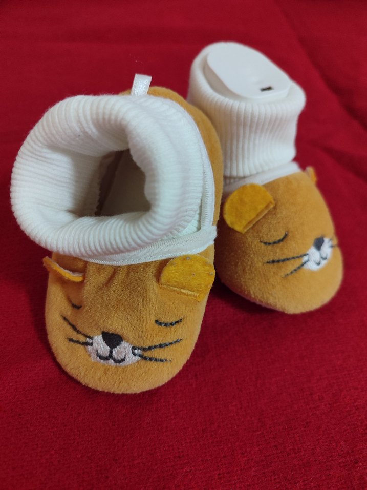 Hayvan figürlü bebek panduf - Görsel 2