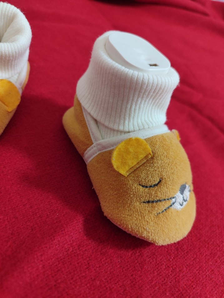 Hayvan figürlü bebek panduf - Görsel 5