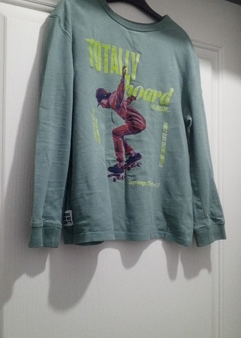 Erkek Çocuk Uzun Kollu Baskılı Sweatshirt - Görsel 4