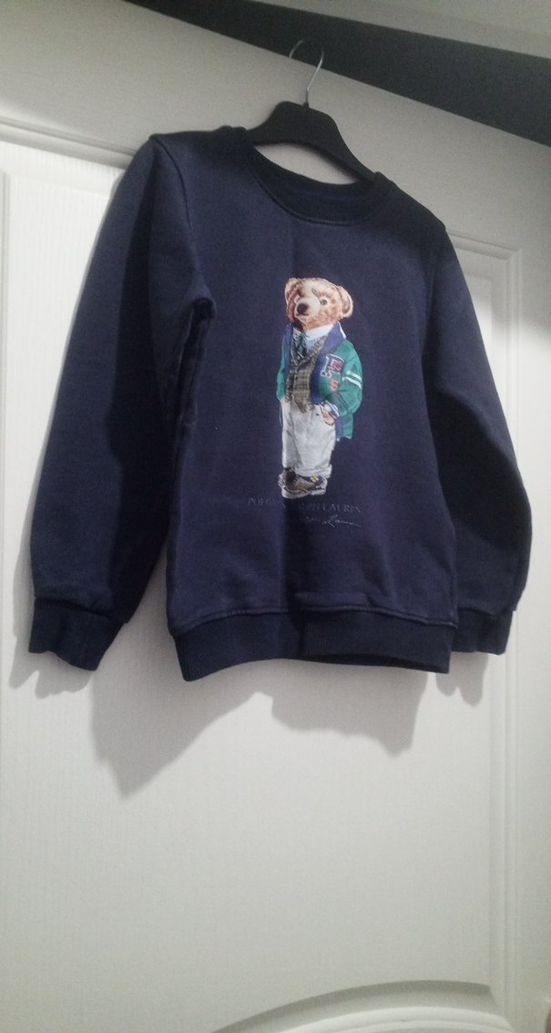 Mavi Erkek Çocuk Sweatshirt, Uzun Kollu, Baskılı - Görsel 4