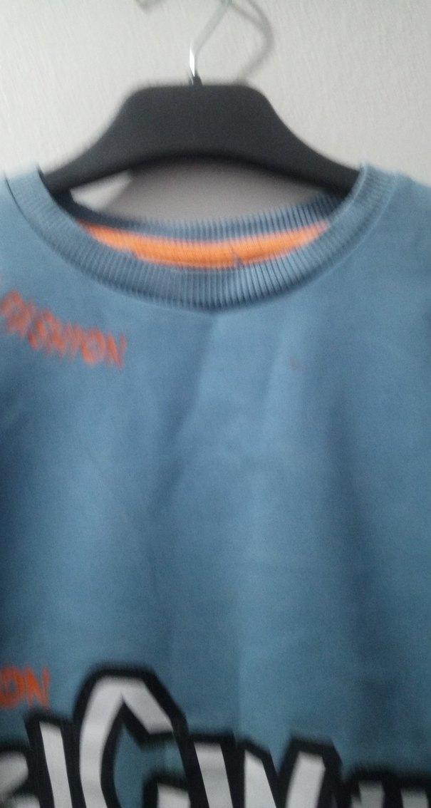 Mavi Baskılı Erkek Çocuk Sweatshirt - Görsel 2