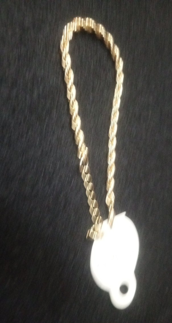 Zincir Detaylı Altın Rengi Kadın El Zinciri - Görsel 4