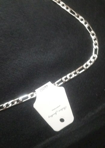 Gri Minimalist Erkek Kolye - Görsel 3