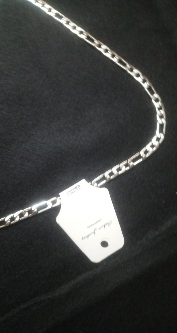 Gri Minimalist Erkek Kolye - Görsel 3