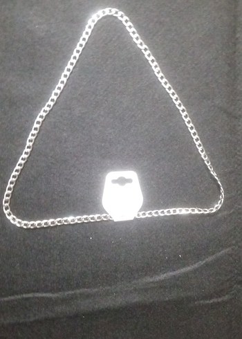 Gri Erkek Biker Zincir Kolye - Görsel 4