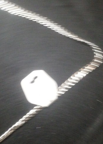 Gri Erkek Biker Zincir Kolye - Görsel 3