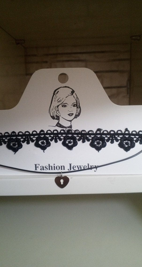 Siyah Dantel Bohem Uzun Kadın Kolye - Görsel 3